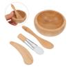 1Set DIY Facial Mask Bowl Set Skin Care Tool Kit with Mixing Bowl Spatula Brush Spoon Portable Mask Accessories for Women for Home Use view 4
