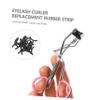 30Pcs Eyelash Curler Rubber Refills High Elasticity Replacement Strips for Curlers Durable Inserts with Storage Box Black Eyelash Cosmetic Accessory view 3