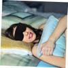 Beaupretty 1Pc Breathable Travel Eye Mask Full Coverage Light Shading Sleeping Blindfold for Home Travel Comfortable Design for Deep Sleep Relaxation view 3
