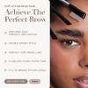 Byellie Brow Brush, Dual-Ended with Brow Comb & Precision Spoolie, Brow Gel & Wax Application, Define's & Shape's, Easy to Use Fluffy Brow Look, Natural Makeup, Vegan & Cruelty Free view 3