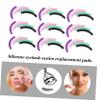 48Pcs Soft Rubber Eyelash Curler Replacement Pads Silicone Refills for Effortless Curling Skin Friendly Design with Storage Box for Makeup Enthusiasts view 3
