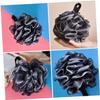 4pcs Bath Loofah Balls Sponge Mesh Poufs for Exfoliating Body Wash for Family Travel and Spa Use view 4