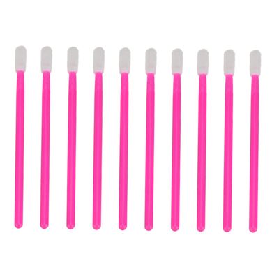 OUNONA 100Pcs Disposable Lip Brush Lengthened Applicator for Smooth Makeup Skin Friendly Eyeshadow Brushes for Facial Application for Beauty Supplies