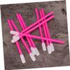 OUNONA 100Pcs Disposable Lip Brush Lengthened Applicator for Smooth Makeup Skin Friendly Eyeshadow Brushes for Facial Application for Beauty Supplies view 4