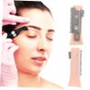 10Pcs Electric Eyebrow Razor Replacement Blades Compatibility for Various Models Gentle Skin Travel Friendly Precision Trimming Accessories Orange view 3