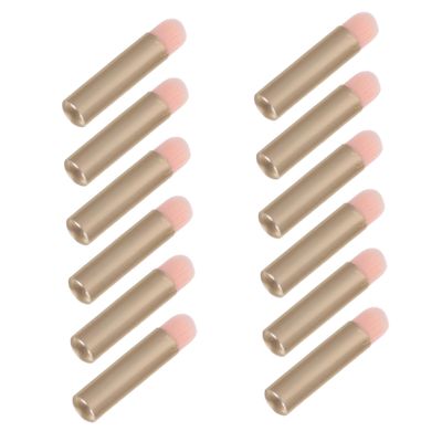 12pcs Travel Size Makeup Brushes: Mini Brushes for Eyeshadow Lip Liners and Concealer - Lightweight and Easy to Carry Makeup Applicator