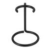 Ipetboom Portable Shaving Holder Rack for Razor and Soap Bowl Dual Bracket Beauty Tool Organizer for Home Shop Black Keep Your Bathroom Tidy view 1