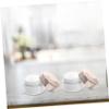 12Pcs Refillable Plastic Cosmetic Jars with Lids Travel Friendly Containers for Creams Lotions and Ointments Versatile Storage for Skincare Samples and Essentials view 3