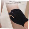 4Pairs Exfoliating Gloves for Body Scrubbing Convenient Dead Skin Remover Mitts for Shower Spa and Daily Use Made of Soft for Neck Shoulders and Feet view 2
