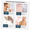 4Pairs Exfoliating Gloves for Body Scrubbing Convenient Dead Skin Remover Mitts for Shower Spa and Daily Use Made of Soft for Neck Shoulders and Feet view 3