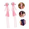 1 Pair Gradient Flower Tassel Hairpins Elegant Photography Hair Accessories for Performance Weddings and Dances Lightweight Headdress for Stylish Looks view 4