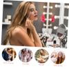 16pcs Makeup Brush Eye and Face Multi Function Kit for Contouring Blending Highlighting for Teen and Makeup Beginners Easy to Clean and Maintain view 3