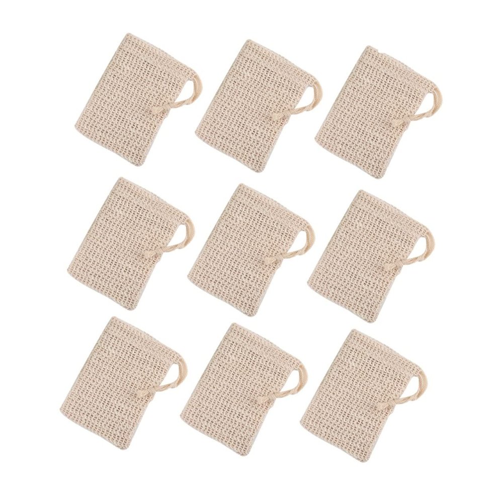 20 Pcs Soap Mesh Bag for Exfoliating Handmade Soap Storage Pouch for Bath Shower Quick Drying Comfortable Texture Great Lathering Exfoliation