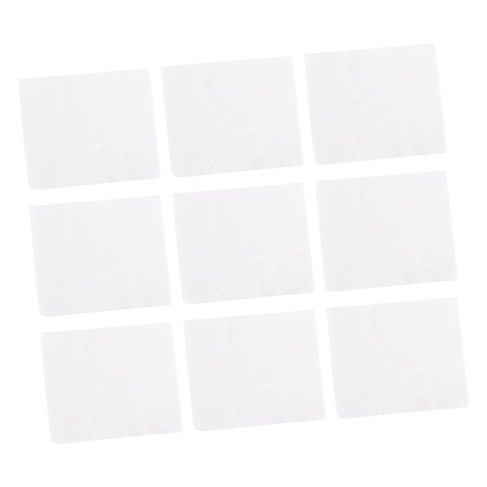 100pcs Thick Cotton Gauze Beauty Disposable Facial Gauze for Salon Use Soft Breathable for Daily Skincare and Replacement White