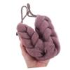 FRCOLOR 3pcs Body Bath Sponge Exfoliating Shower Towel Stretchable Loofah Mesh Scrubber Pe Foam Back Scrubbing Strip Green Pink Grey view 4
