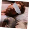 BATHVEVE 1pc Silk Eye Mask Silk Sleep Mask Eye Shade Eye Masks for Sleeping Blindfold Sleep Blackout Eyeshade Sleep Rest Patch Grey view 2