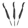 3Pcs Stainless Steel Eyelash Eyebrow Brush Dual Ended Makeup Tool for Precision Application for Mascara Brow Grooming view 1