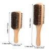 2Pcs Double Sided Bristle Hair Brushes for Men Versatile Grooming Styling Tools for Fine Hair Beard Care and Daily Maintenance Durable Gentle Cleaning Brushes view 2