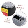 2Pcs Razor Storage Container for Shaving Blades Disposal Portable Waste Blades Recycling Box with Cover Durable Design for Barbershop Use view 3