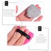 8Pcs Heart Shaped Makeup Washable Reusable Cosmetic Tools for Foundation Blusher and Powder Application Fluffy Design with Strap for Easy Use view 4