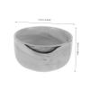 PartyKindom Marble Pattern Shaving Bowl Shaving Container for Men Durable Maker Thick Edges for Smooth Use for Home Travel Grooming view 2