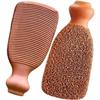Pumice Stone for Feet Lasts 5Years or More. ( Pack of Two ).Foot Exfoliator Scrubber Callus Remover. Made of Natural Soil. view 1
