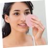 4Pcs Heart Shaped Makeup Powder Comfortable Cosmetic Sponges for Loose Powder Application Breathable Design for Makeup Routine view 2