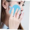 4Pcs Heart Shaped Makeup Powder Comfortable Cosmetic Sponges for Loose Powder Application Breathable Design for Makeup Routine view 3