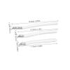 3pcs Eyebrow Razor for Women Men Precision Shaper Trimmer for Facial Hair Removal Beginner Friendly Brow Grooming Tool with Ergonomic Grip and Compact Design for Travel view 2