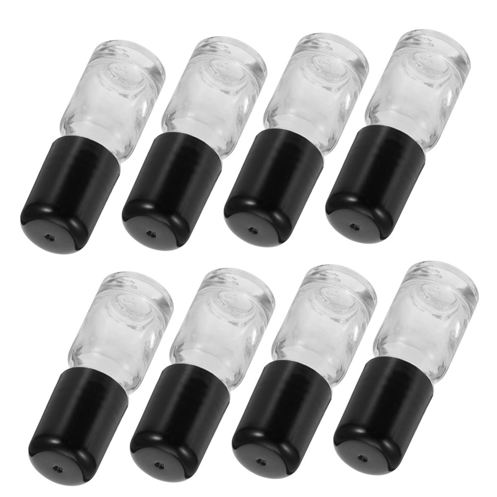 SOESFOUFU 25pcs 5ml Glass Roller Bottles for Perfume and Lotions