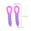 NIYANGLE 2pcs Portable Belly Button Cleaning Brush Kit Soft Navel Brush for Gentle Cleaning Ergonomic Design for Travel and Bathing view 2