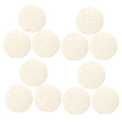 15Pcs Exfoliating Loofah Face Pads Soft Facial Scrub Wash Sponges for Gentle Makeup Removal and Skin Revitalization for Men and Women
