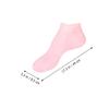 1Set Moisturizing Socks and Gloves for Foot and Hand Care Exfoliating Remover for Dry Cracked Skin Pink Foot Cover and Hand Gloves Socks view 2