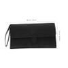 1Pc Professional Barber Tool Bag Organizer for Scissors Combs and Cosmetics Lightweight Leather Hairdressing Storage Pouch for Stylists and Beauty Supplies view 2