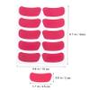 22Sheets Softball Eye Stickers Adhesive Eye Strips for Fans Writable Sports Eye Stickers Durable Face Stickers for Game Day Motivation view 2