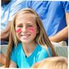 22Sheets Softball Eye Stickers Adhesive Eye Strips for Fans Writable Sports Eye Stickers Durable Face Stickers for Game Day Motivation view 3