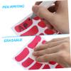 22Sheets Softball Eye Stickers Adhesive Eye Strips for Fans Writable Sports Eye Stickers Durable Face Stickers for Game Day Motivation view 4