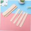 50Pcs Hair Removal Wax Applicator Sticks Wooden Wax Spatula for Waxing for Salon Home Use Durable Tongue Depressors for Hair Removal view 3