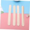 50Pcs Hair Removal Wax Applicator Sticks Wooden Wax Spatula for Waxing for Salon Home Use Durable Tongue Depressors for Hair Removal view 4