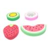 4Pcs Fruit Shape Bath Sponge for Gentle Exfoliating Scrubbers for Boy Girl and Vibrant Colors for Fun Bathing Experience view 1