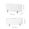 2Pcs Makeup Storage Case Beauty Egg Holder Swab Organizer Multi Function Cosmetic Box with Three Design for Cosmetics Jewelry and Items view 3