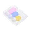 1Set Multi Purpose Travel Lotion Dispenser Squeezable Bottles with Bag Lightweight Easy Control for Travel Cosmetics Shampoo Perfume and More view 1