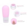1Set Multi Purpose Travel Lotion Dispenser Squeezable Bottles with Bag Lightweight Easy Control for Travel Cosmetics Shampoo Perfume and More view 4