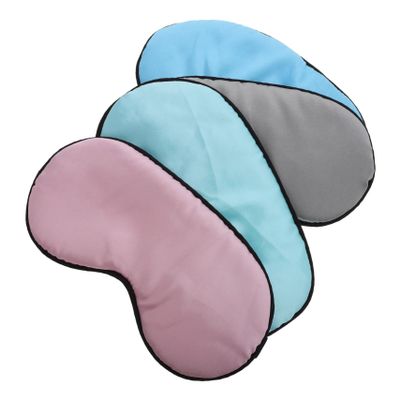 4pcs Satin Eye Mask Double Sided Sleep Masks with Elastic Strap for Travel Naps and Parties Light Blocking Durable Design for Comfort and Versatile Use