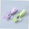 1Pc LED Magnifying Glass Nail Clipper Angle Stainless Steel Nail Cutter for Men Women Portable Lighted Fingernail Trimmer with Comfortable Grip view 2