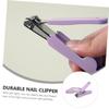 1Pc LED Magnifying Glass Nail Clipper Angle Stainless Steel Nail Cutter for Men Women Portable Lighted Fingernail Trimmer with Comfortable Grip view 4