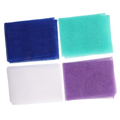 4pcs Back Exfoliation Tool Japanese Exfoliating Washcloth Towel for Shower Sauna and Massage for Women Men