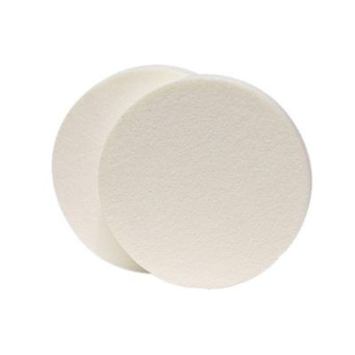 10pcs Facial Powder Puff Sponge Round Makeup Applicators for Blush Foundation Soft for All Skin Types Texture for Gentle Application White Color