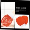2Pcs Exfoliating Gloves for Body Bath Mitts for Gentle Skin Massage Dead Skin Remover Travel Friendly Shower Gloves view 2