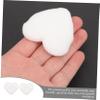 Beaupretty Heart Shaped Makeup Sponges 8pcs Soft Velour for Foundation and Loose Powder for Skin Types Washable and Reusable Cosmetic Tools view 3